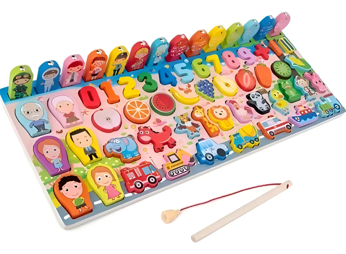 Tablero de encaje didáctico