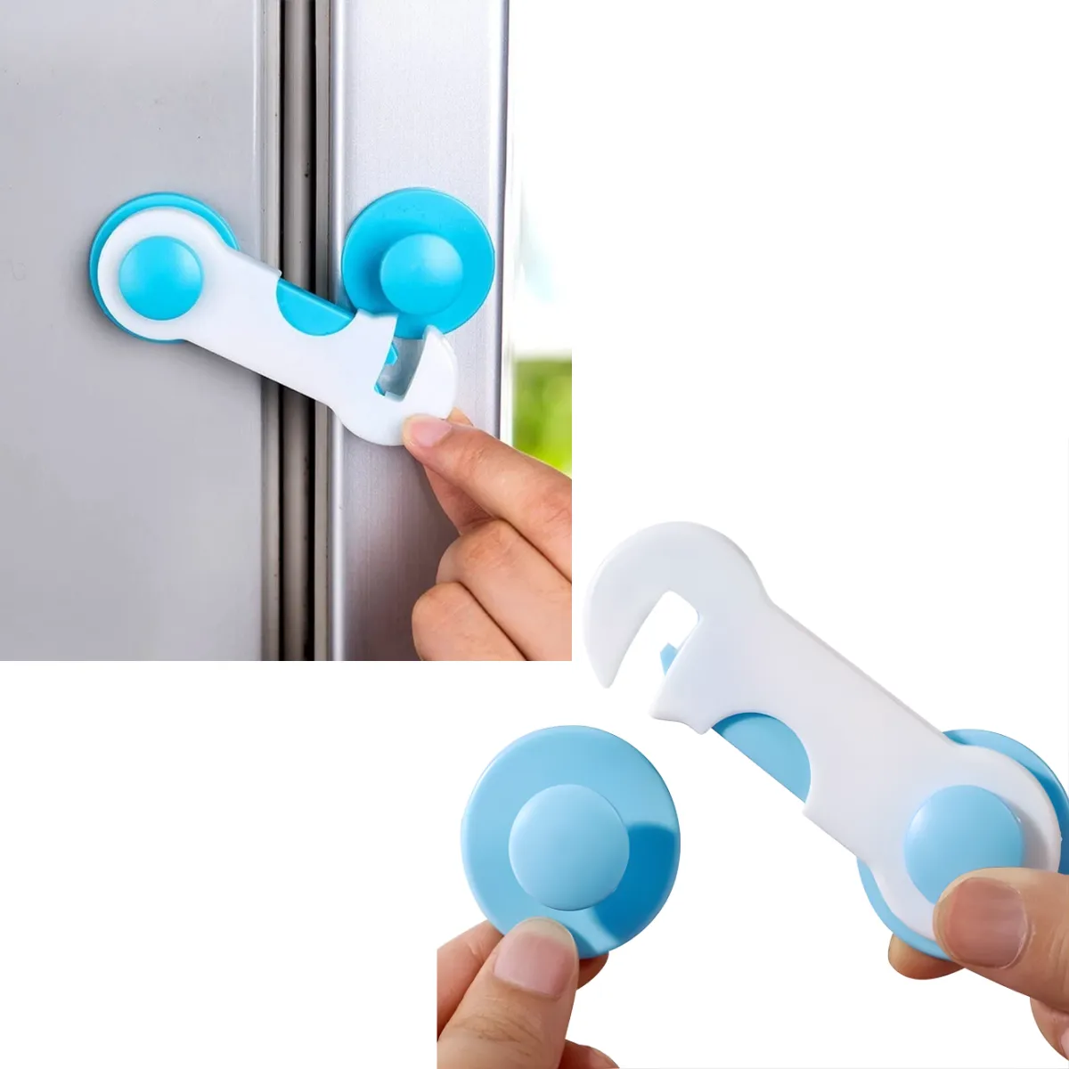 Pack 4 pcs cerradura puertas y cajones