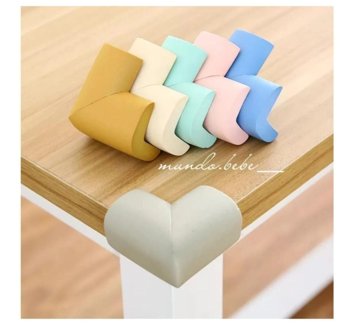 Pack de 4 protectores de esquinas para muebles