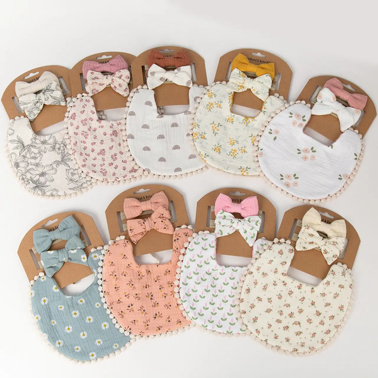 Set babero y cintillos