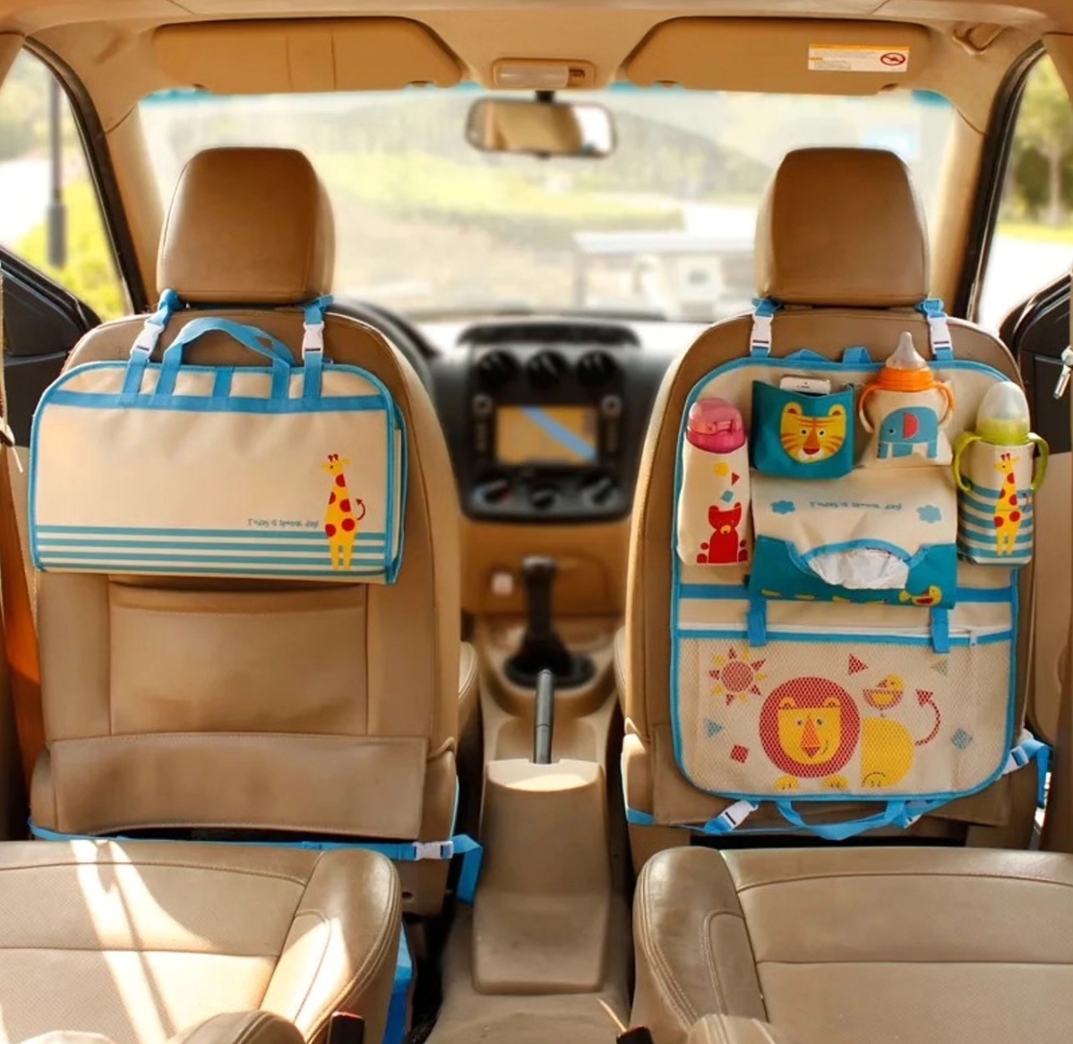 Organizador respaldo auto
